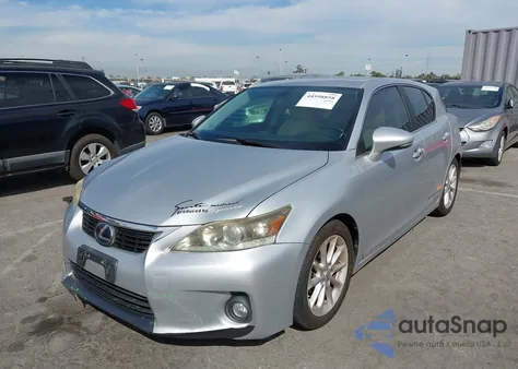 2013 Lexus Ct 200H из США, поврежденный, VIN JTHKD5BH1D2149765
